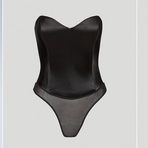 Aritzia Babaton Blaze Bodysuit in Black